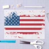 Papier Mousseline Conception du drapeau américain (Artisanat)