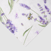 Papier Mousseline Conception d'une série d'aquarelles de lavande 5 (Détail)