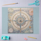 Papier Mousseline Conception d'une série de boussole nautique 11 (Artisanat)