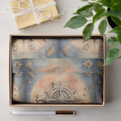 Papier Mousseline Conception d'une série de boussole nautique 24 (Cadeau)