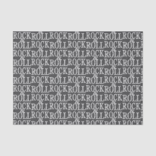 Papier Mousseline Conception en cuir Rock 'n' Roll modifiable (Recto)