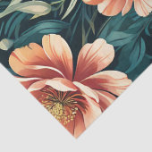 Papier Mousseline Conception florale Art déco (Détail)