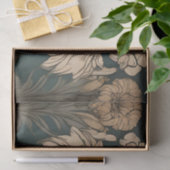 Papier Mousseline Conception florale Art déco (Cadeau)