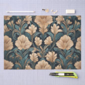 Papier Mousseline Conception florale Art déco (Artisanat)