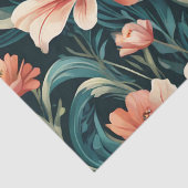 Papier Mousseline Conception florale Art déco (Détail)