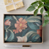 Papier Mousseline Conception florale Art déco (Cadeau)