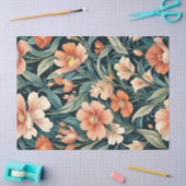 Papier Mousseline Conception florale Art déco (Artisanat)