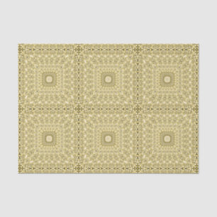 Papier Mousseline Conception florale de relief par cru de feuille