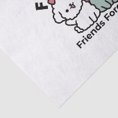 Papier Mousseline Conception "Fur-Real Friends Forever" (Détail)