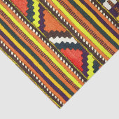 Papier Mousseline Conception jaune indienne indigène (Détail)