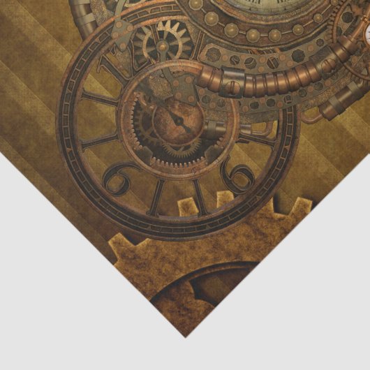 Papier Mousseline Conception merveilleuse de steampunk (Détail)