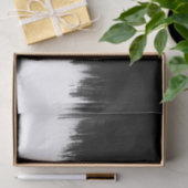 Papier Mousseline Conception moderne de boîtes noires blanches brune (Cadeau)