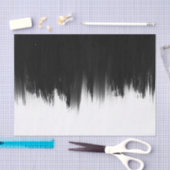 Papier Mousseline Conception moderne de boîtes noires blanches brune (Artisanat)