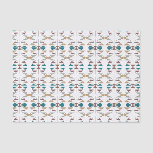 Papier Mousseline Conception Motif du triangle oblique du sud-ouest (Recto)
