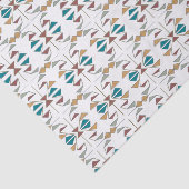 Papier Mousseline Conception Motif du triangle oblique du sud-ouest (Détail)
