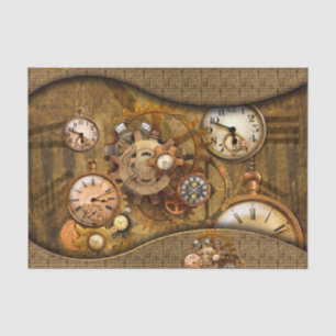 Papier Mousseline Conception noble merveilleuse de steampunk