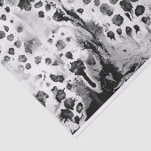 Papier Mousseline Conception noire et blanche de texture de l'eau, (Détail)