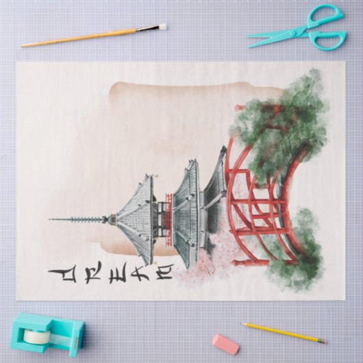 Papier Mousseline Conception Okinawa Series 10 (Artisanat)