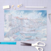 Papier Mousseline Conception portuaire nautique série 3 (Artisanat)