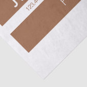 Papier Mousseline Conception professionnelle moderne et minimale | B (Détail)