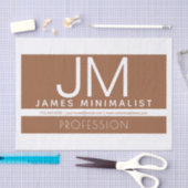 Papier Mousseline Conception professionnelle moderne et minimale | B (Artisanat)