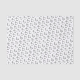 Papier Mousseline Conception réglée de motif d'anneau de noces de