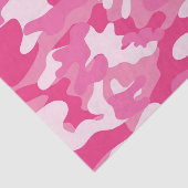 Papier Mousseline Conception rose et blanche de Camo (Détail)