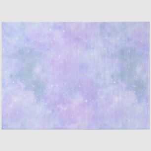 Papier Mousseline Conception série Galaxie Bleu Clair 1