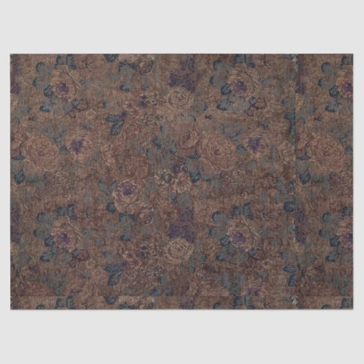 Papier Mousseline Conception tapisserie vintage (Recto)