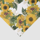 Papier Mousseline Conception Tournesol Doré 7 (Détail)