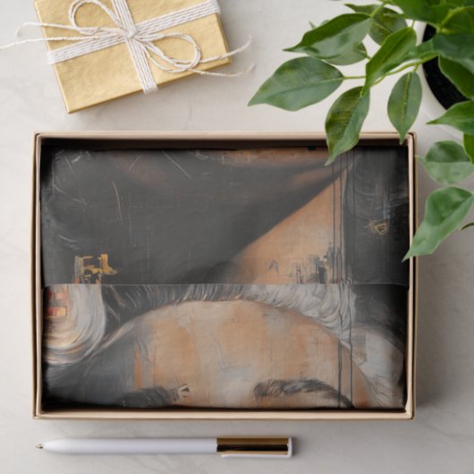 Papier Mousseline Conception unique2 (Cadeau)