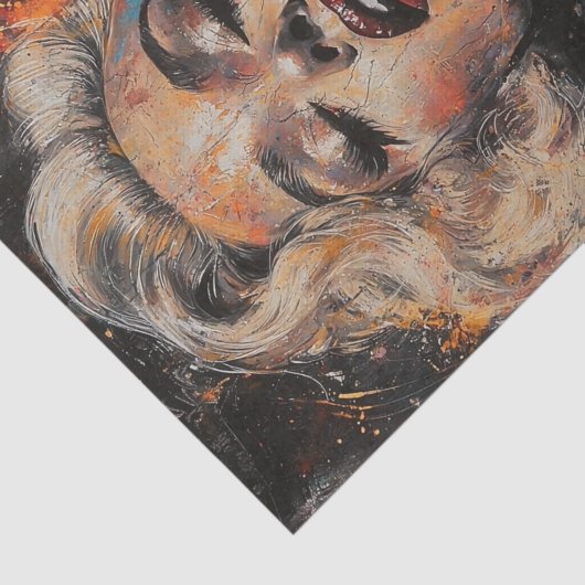 Papier Mousseline Conception unique3 (Détail)