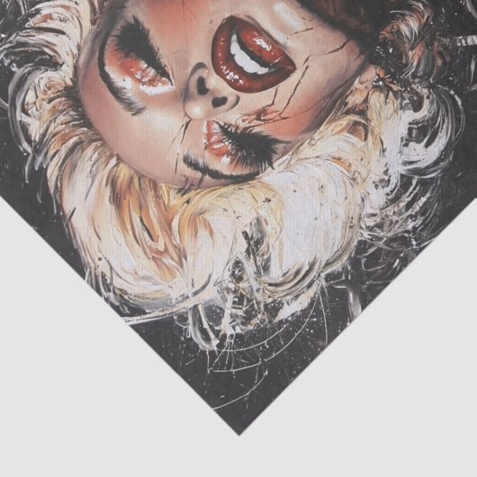 Papier Mousseline Conception unique4 (Détail)