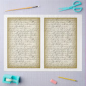 Papier Mousseline Conception Victorienne Shabby Chic Series 12 (Artisanat)