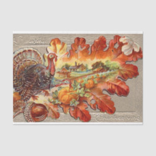 Papier Mousseline Conception vintage de la série Mix Thanksgiving 20