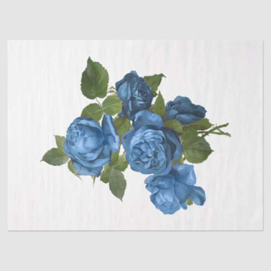 Papier Mousseline Conception vintage série Rose 6 (Recto)