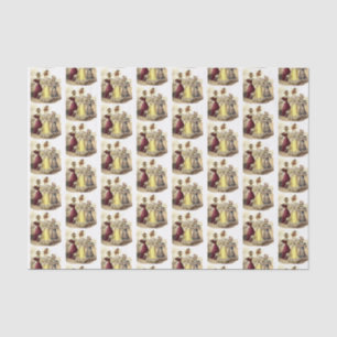 Papier Mousseline Conception Vintage Victorian Ladies