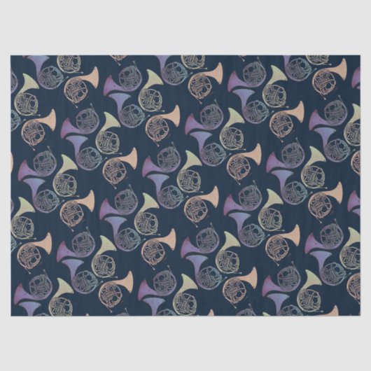 Papier Mousseline Conceptions adorables de cor d'harmonie Art        (Recto)