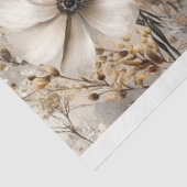 Papier Mousseline Conceptions de découpage A3 d'illustrations botani (Détail)