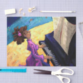 Papier Mousseline Concert de piano (Artisanat)