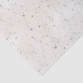 Papier Mousseline Confetti bleu (Détail)