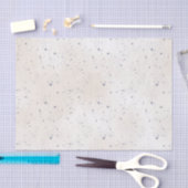 Papier Mousseline Confetti bleu (Artisanat)