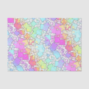 Papier Mousseline confetti confection :