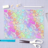 Papier Mousseline confetti confection : (Artisanat)