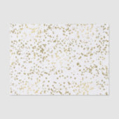 Papier Mousseline Confetti d'or (Recto)