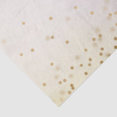 Papier Mousseline Confetti d'or rose jaune (Détail)