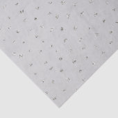 Papier Mousseline Confetti gris argenté (Détail)