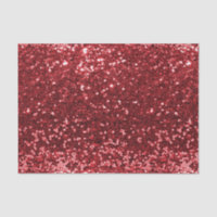 Confettis Pailletés Brillants Rouges