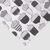 Papier Mousseline Conflit de Doodle motif d'automne (Détail)