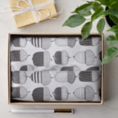 Papier Mousseline Conflit de Doodle motif d'automne (Cadeau)